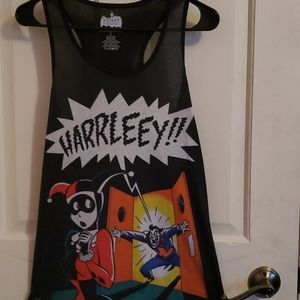 Harley Quinn and Joker tank top